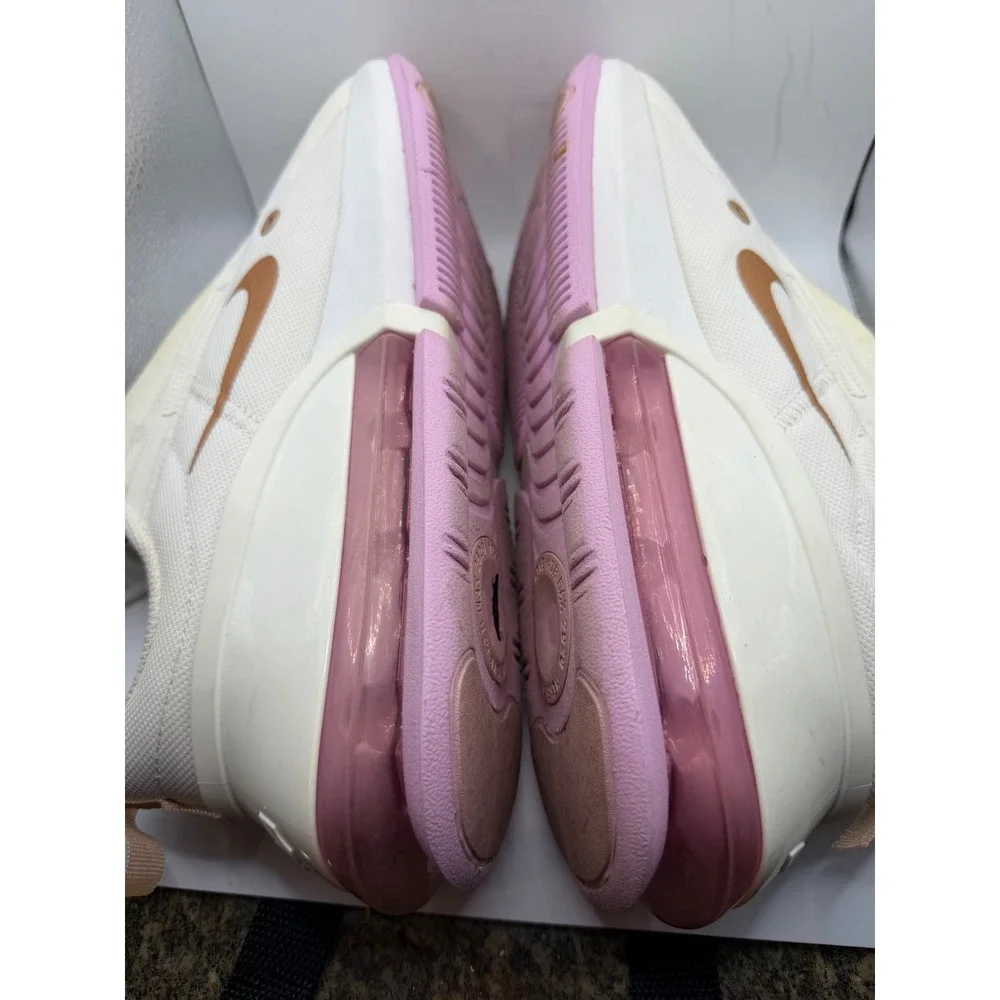 Nike Air Max Up Womens Sail Metallic Red Bronze Pink Sneakers DB9582-100 Size 11